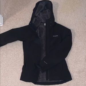 Columbia fleece lined winter jacket